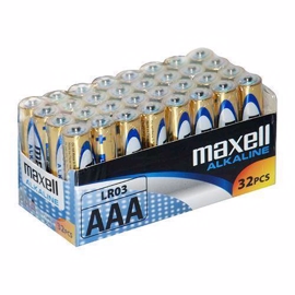 Maxell LR03 / AAA Alkaline batterier (32 stk)